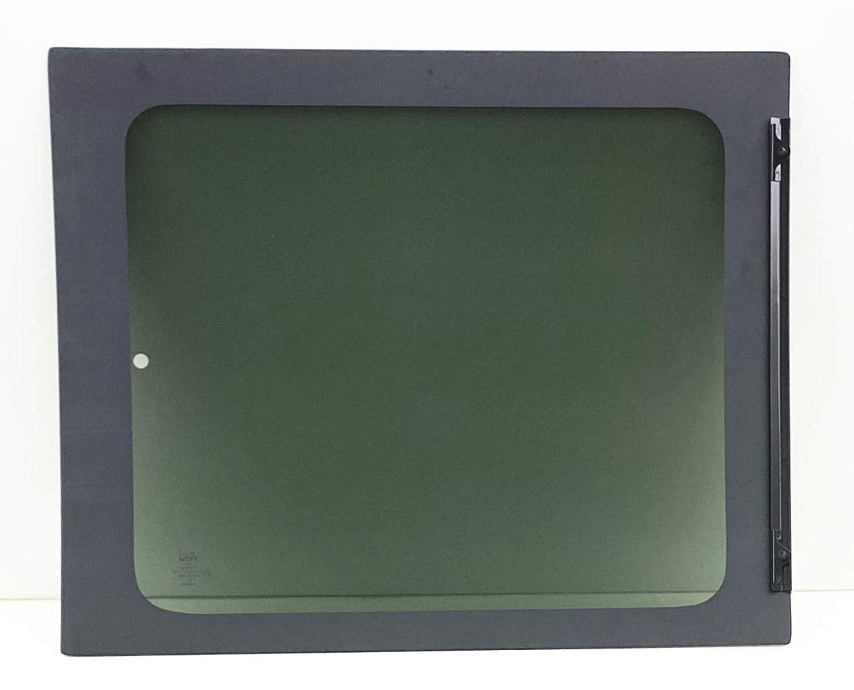 Privacy Movable Driver Left Side Rear Door Window Door Glass Compatible with GMC Savana/Chevrolet Express Van 1996-2025 Models