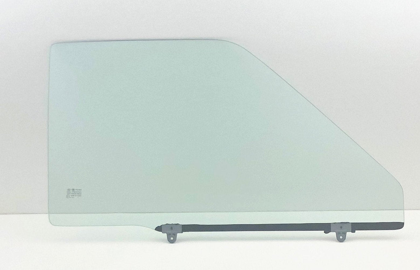 Passenger Right Side Door Window Door Glass W/O Vent Style Compatible with Toyota Pickup 1984-1988 / 4Runner 1985-1989 Models
