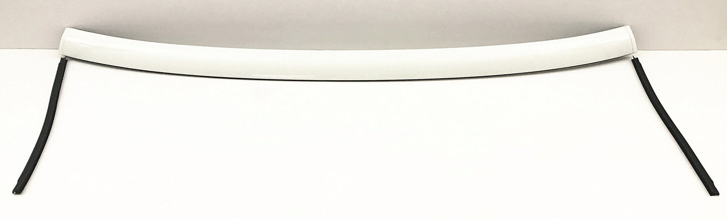 Front Windshield Molding White Color Top Pillar With Side Molding Compatible with Toyota FJ Cruiser 2007-2014 Models
