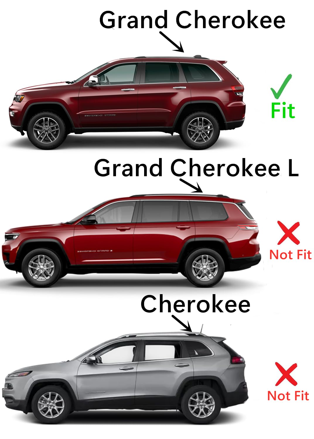 OE Platinum Moulding Style Privacy Driver Left Side Quarter Window Glass Compatible with Jeep Grand Cherokee 2016-2021 Models (Not For Cherokee or Grand Cherokee L)