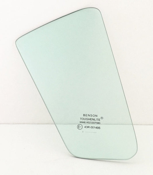 Passenger Right Side Rear Vent Window Vent Glass Compatible with Mazda 3 4 Door Sedan 2004-2009 Models