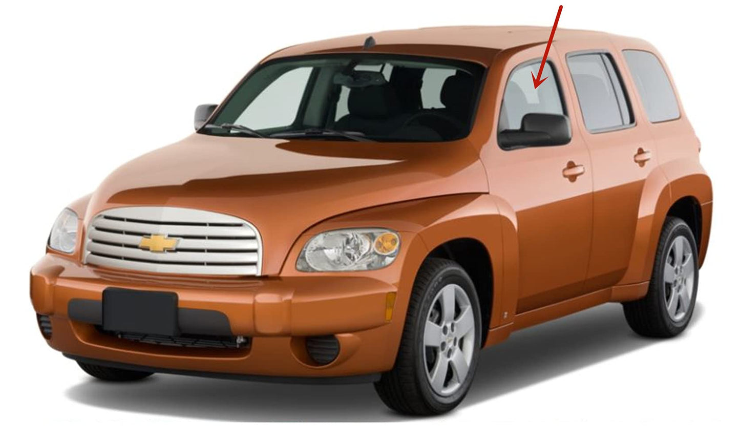 Driver Left Side Front Door Window Door Glass Compatible with Chevrolet HHR 2006-2011 Models