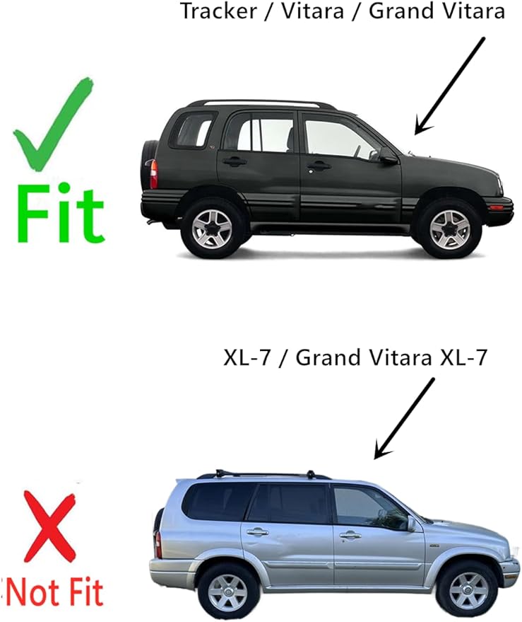 Passenger Right Side Rear Vent Window Vent Glass Compatible with Chevrolet Tracker/Suzuki Grand Vitara/Suzuki Vitara 1999-2005 Models