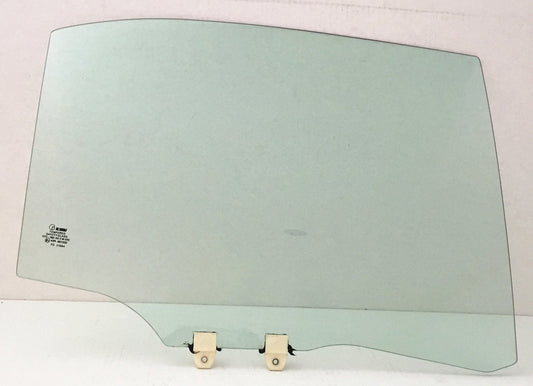 Passenger Right Side Rear Door Window Door Glass Compatible with Honda Civic 4 Door Sedan 2001-2005 Models