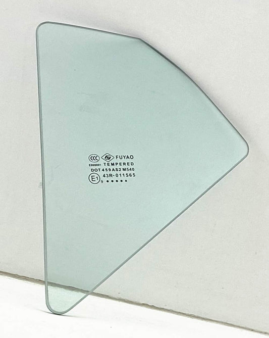 Driver Left Side Rear Vent Window Vent Glass Compatible with Mazda 3 4 Door Hatchback 2019-2025 Models