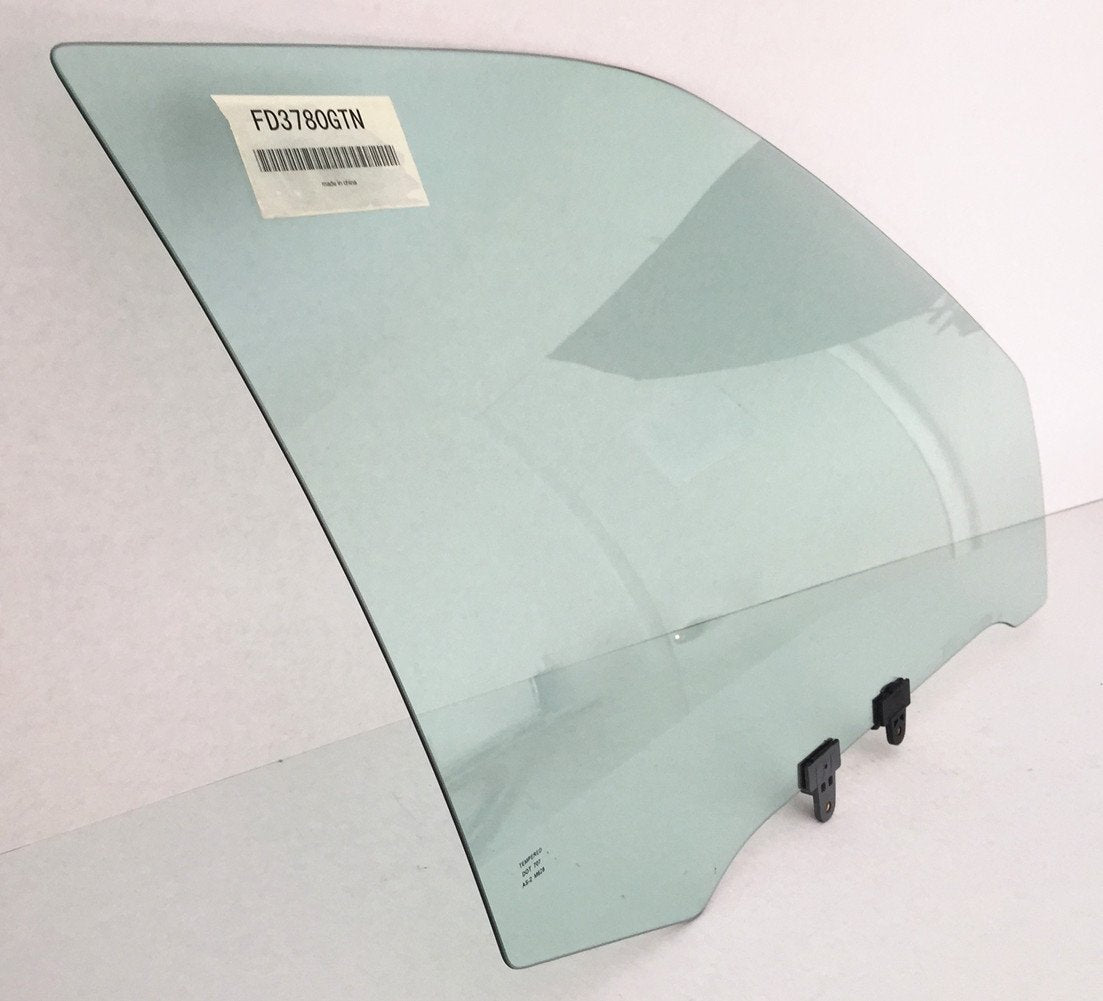 Passenger Right Side Front Door Window Door Glass Compatible with Nissan Sentra 4 Door Sedan 1995-1999 Models