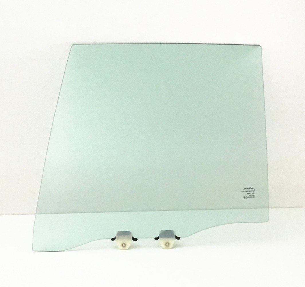 Driver Left Side Rear Door Window Door Glass Compatible with Honda Accord 4 Door Sedan 1990-1993 Models