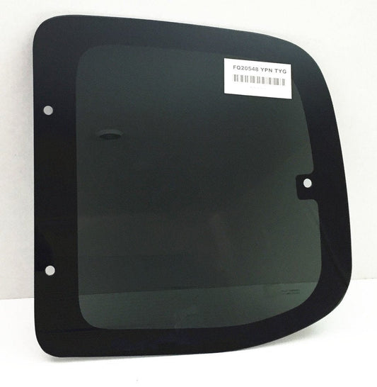 Driver Left Side Rear Quarter Window Quarter Glass Movable Compatible with Toyota Tundra Pickup Extended Cab 2000-2006 Models