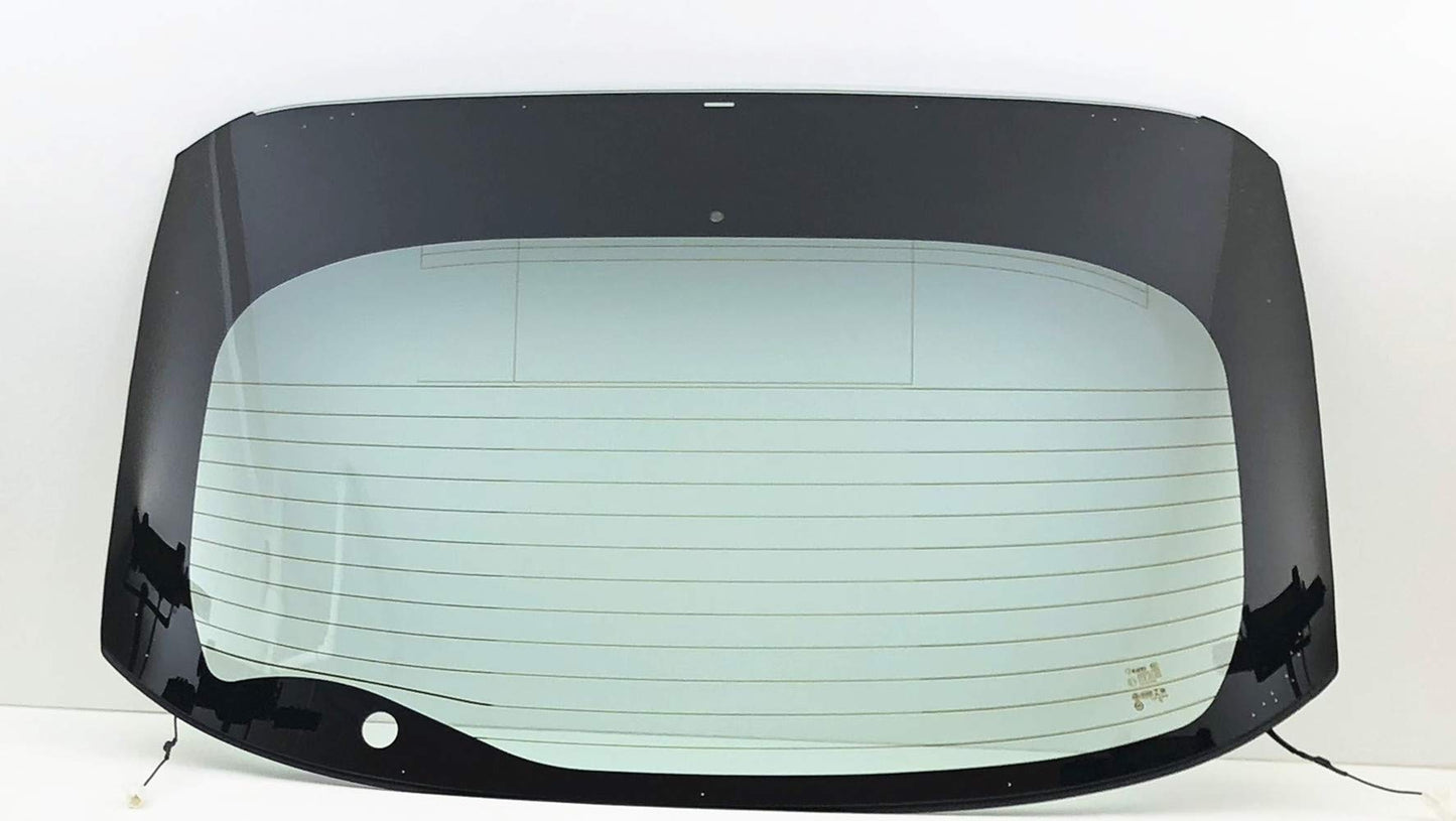 Heated Back Window Back Glass W/Wiper Hole Style Compatible with Toyota Prius 2016-2022 Models