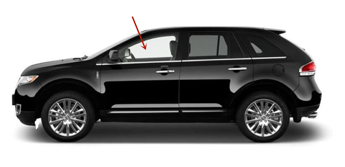 OEM Laminated Driver Left Side Front Door Window Door Glass Compatible with Lincoln MKX 2007-2015/Ford Edge 2007-2014 Models