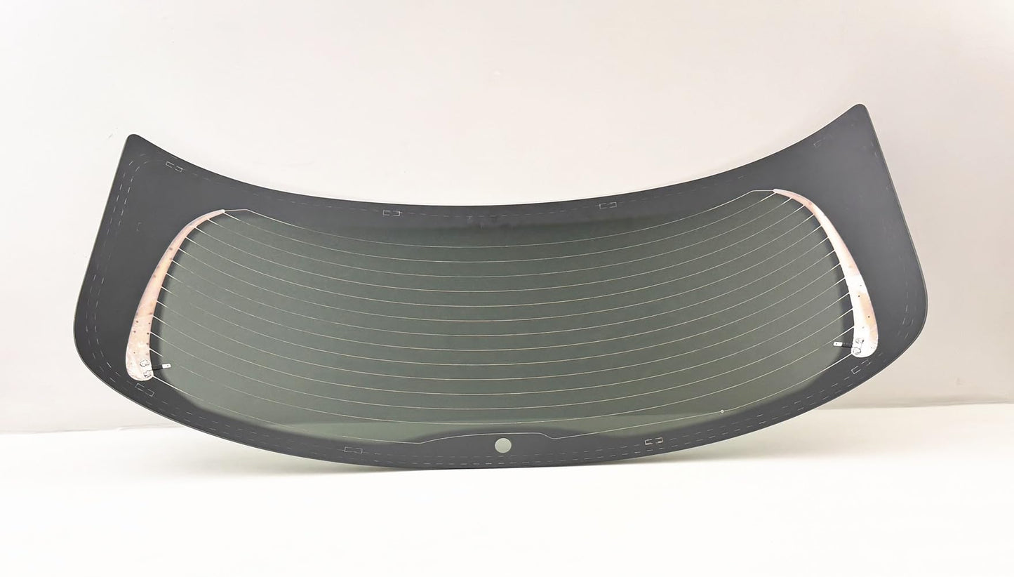 Heated Rear Back Window Back Glass Compatible with Fiat 500X 2016-2018 Models (Not For 500L or 2-Door Models)