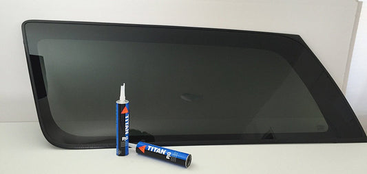 Driver Left Side Quarter Glass Quarter Window Compatible with Chevrolet Suburban/GMC Yukon XL 2000-2006 Models