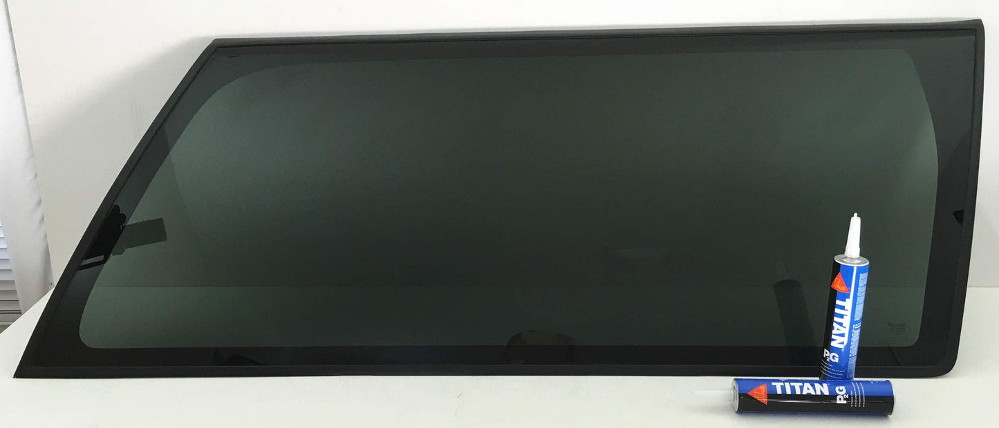 Passenger Right Side Rear Quarter Window Quarter Glass Compatible with Chevrolet Suburban/GMC Suburban 1993-1999 4 Door Models