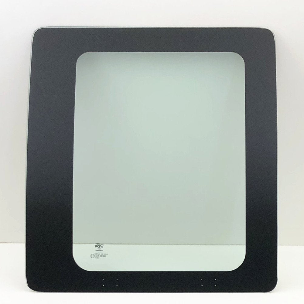 Stationary Passenger Right Side Rear Hinged Door Window Door Glass Compatible with Chevrolet Express/GMC Savana 1996-2025 Models