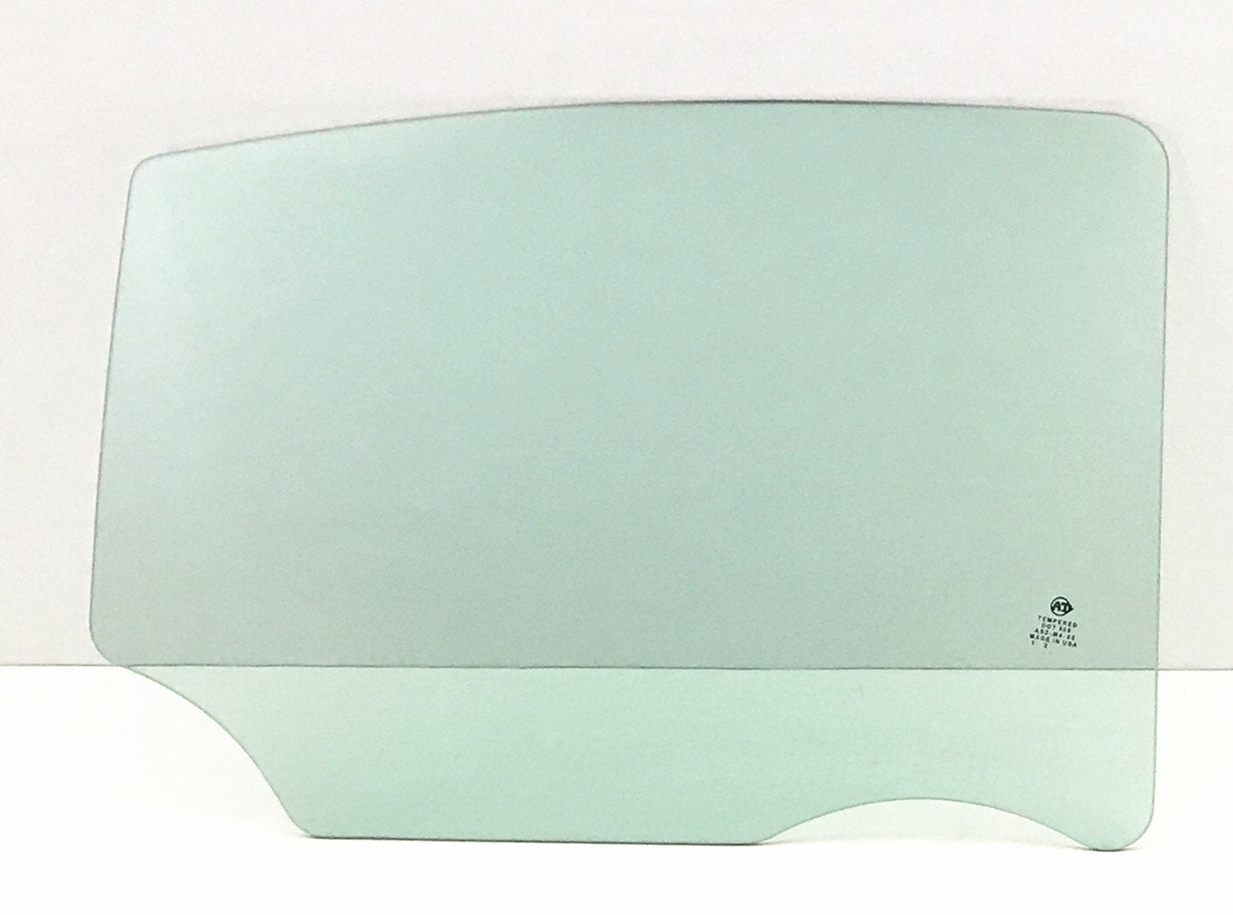 Passenger Right Side Rear Door Window Door Glass Compatible with Chevrolet Volt 2011-2015 Models