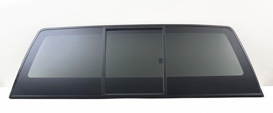 Rear Manual Slider Back Window Back Glass Compatible with Ford F250 F350 F450 F550 2017-2025 Models