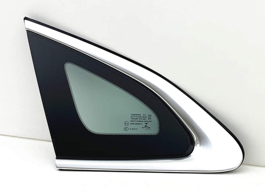 OEM Driver Left Side Quarter Window Quarter Glass Compatible with Chevrolet Malibu 2016-2025 Models