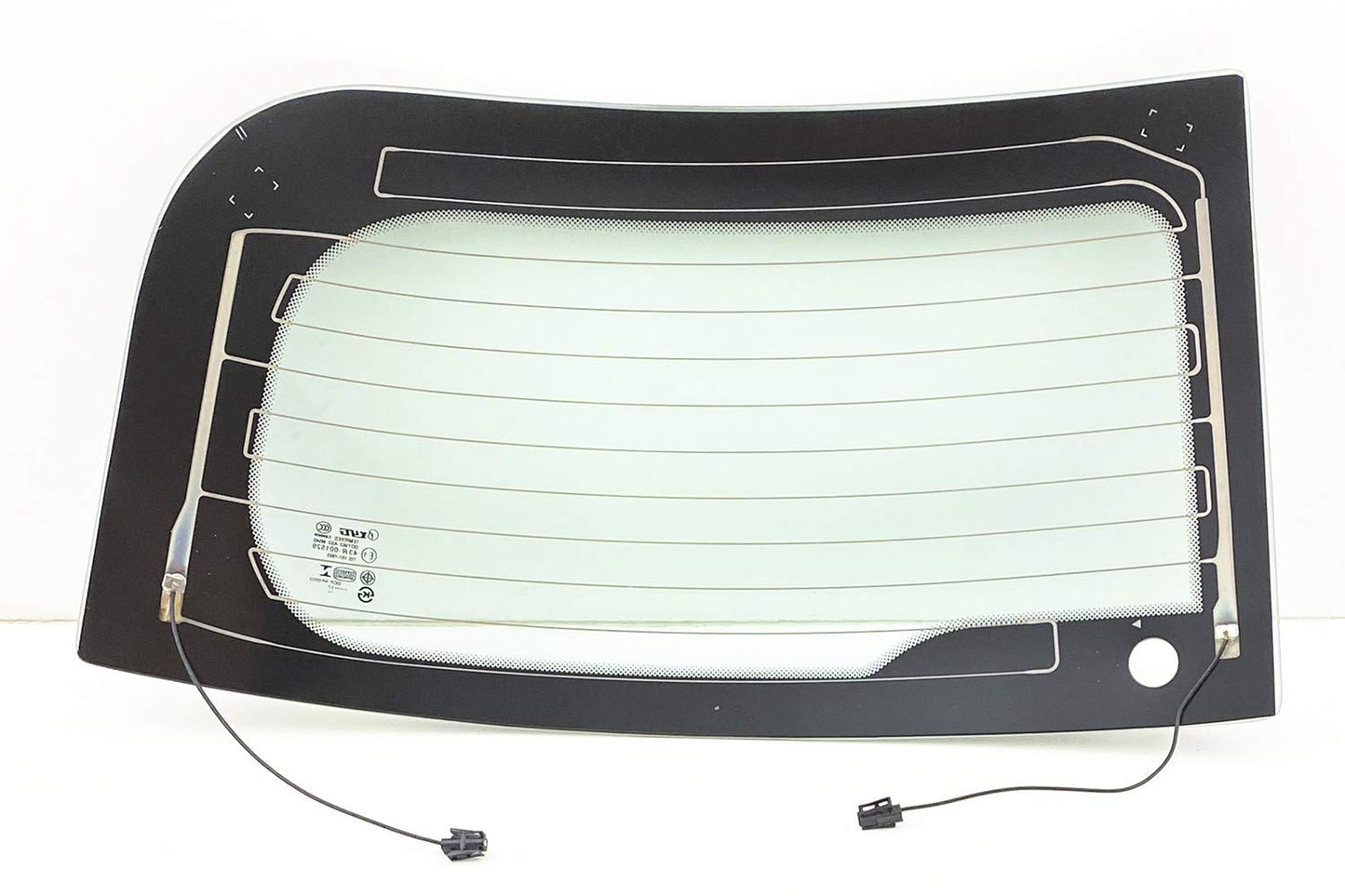 Heated Back Window Back Glass Passenger Right Side Compatible with Mini Cooper Clubman Cab 2016-2024 Models