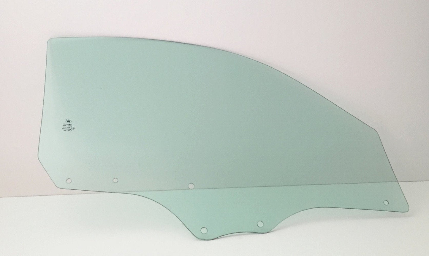 Passenger Right Side Door Window Door Glass Compatible with Hyundai Tiburon 2003-2009 Models