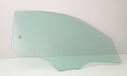 Passenger Right Side Door Window Door Glass Compatible with Hyundai Tiburon 2003-2009 Models