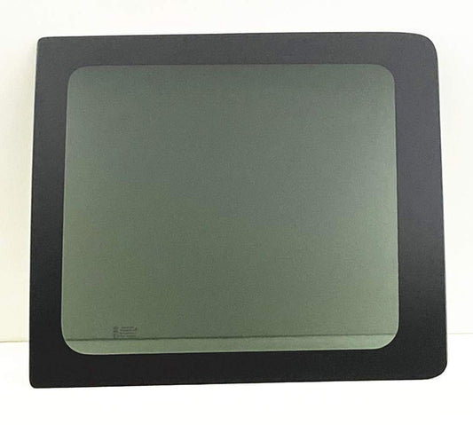 Stationary Privacy Passenger Right Side Sliding Cargo Door Window Door Glass Compatible with Chevrolet Express/GMC Savana 2003-2025 Models
