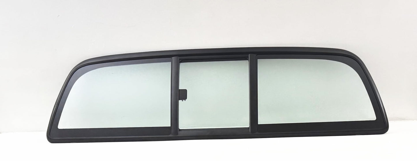 Clear Rear Manual Slider Back Window Back Glass (OEM Style) Compatible with Toyota Tacoma Pickup 2005-2023 Models
