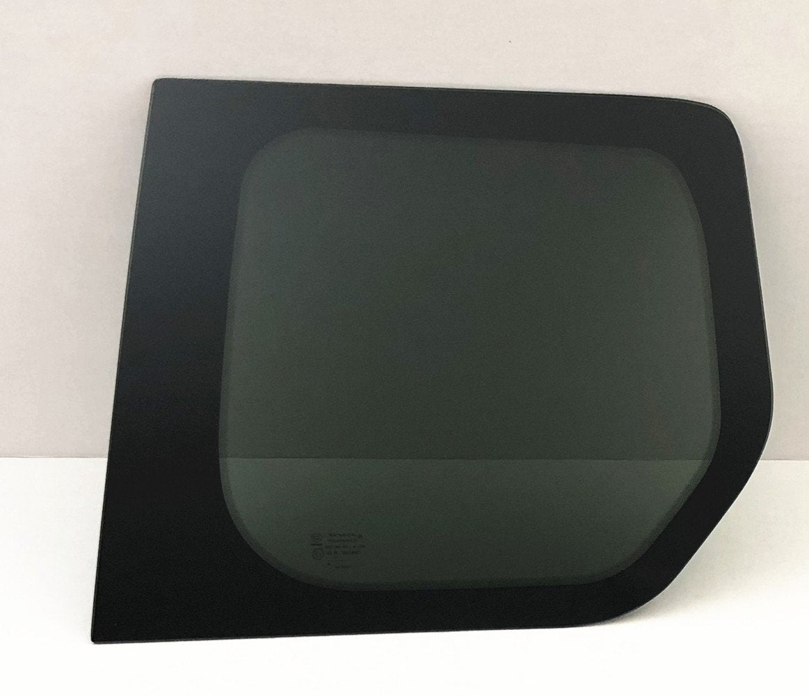 Driver Left Side Quarter Window Quarter Glass Compatible with Ford Transit Connect 2014-2023 Short Wheel Base Models