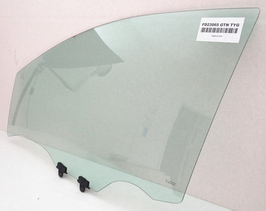 Driver Left Side Front Door Window Door Glass Compatible with Nissan Versa 4 Door Hatchback 2007-2013 Models / Versa 4 Door Sedan 2007-2011 Models