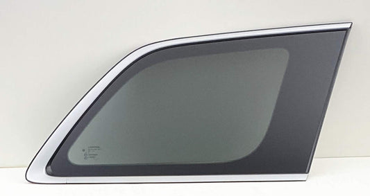 OE Platinum Moulding Style Privacy Passenger Right Side Quarter Window Glass Compatible with Jeep Grand Cherokee 2016-2021 Models (Not For Cherokee or Grand Cherokee L)