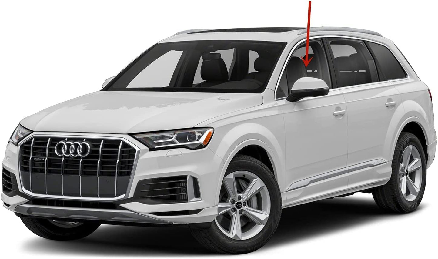 Tempered Driver Left Side Front Door Window Door Glass Compatible with Audi Q7 2017-2025 Models