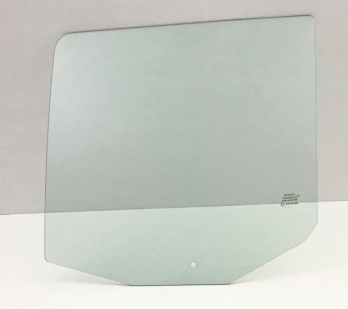 Driver Left Side Rear Door Window Door Glass Compatible with Jeep Liberty 4 Door Utility 2008-2012 Models