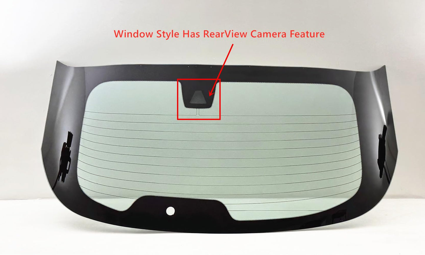 Heated With Rearveiw Attachment Rear TailGate LiftGate Back Window Back Glass Compatible with Nissan Ariya 2023-2025 Models