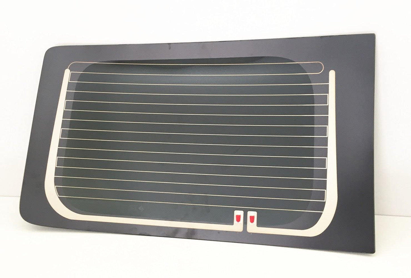 Heated Back Window Back Glass Passenger Right Side Compatible with Chevrolet City Express 2014-2018/Nissan NV200 2013-2020 Models