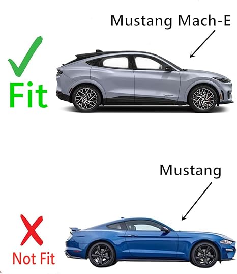 OEM Tempered Passenger Right Side Front Door Window Door Glass Compatible with Ford Mustang Mach-E 2021-2025 Models