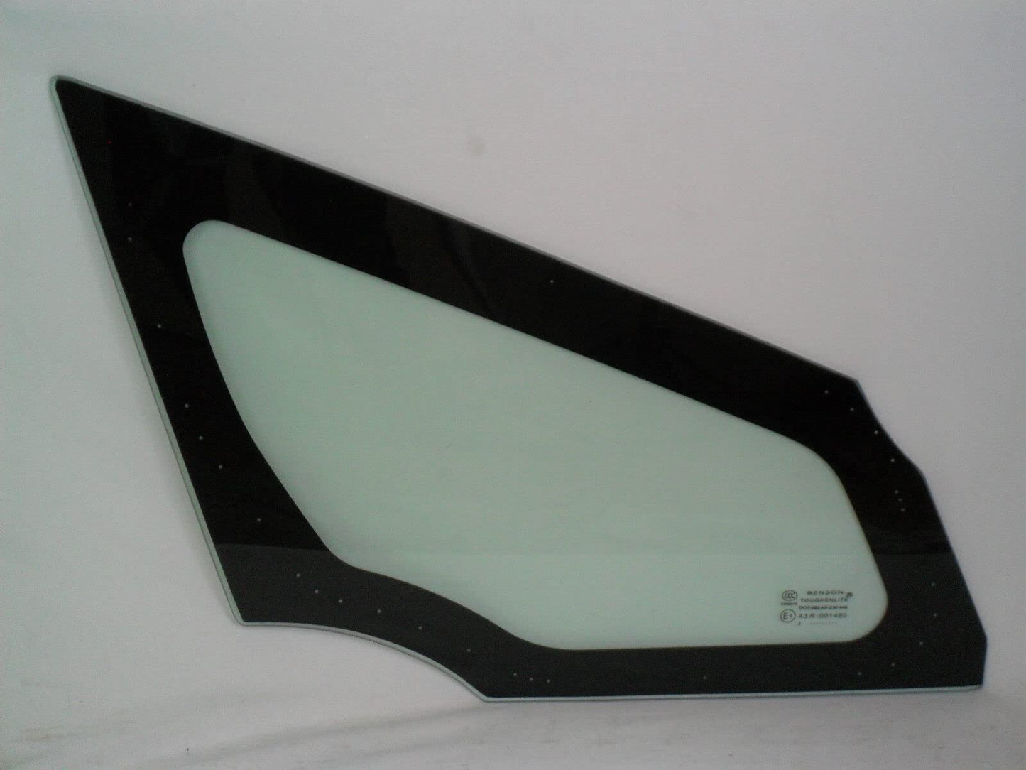 Passenger Right Side Front Vent Window Vent Glass Compatible with Honda Fit / Fit EV 4 Door Hatchback 2009-2014 Models