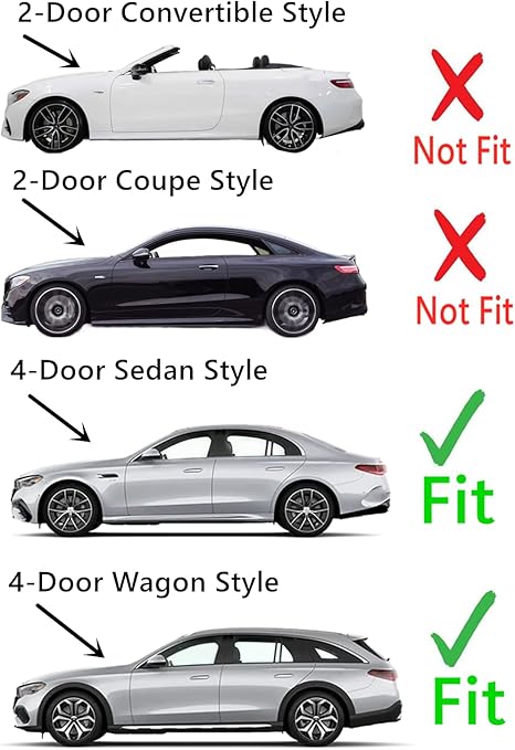 Laminated-Style Tempered Driver Left Side Front Door Window Glass Compatible with Mercedes Benz E300 E43AMG 2017-2019 / E350 2020-2023 / E53AMG 2019-2023 / E400 E450 E63AMG 2017-2023 4-Door