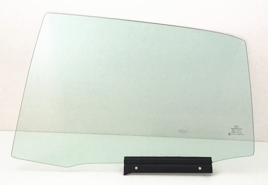 Driver Left Side Rear Door Window Door Glass Compatible with Toyota Yaris 4 Door Sedan 2007-2012 Models
