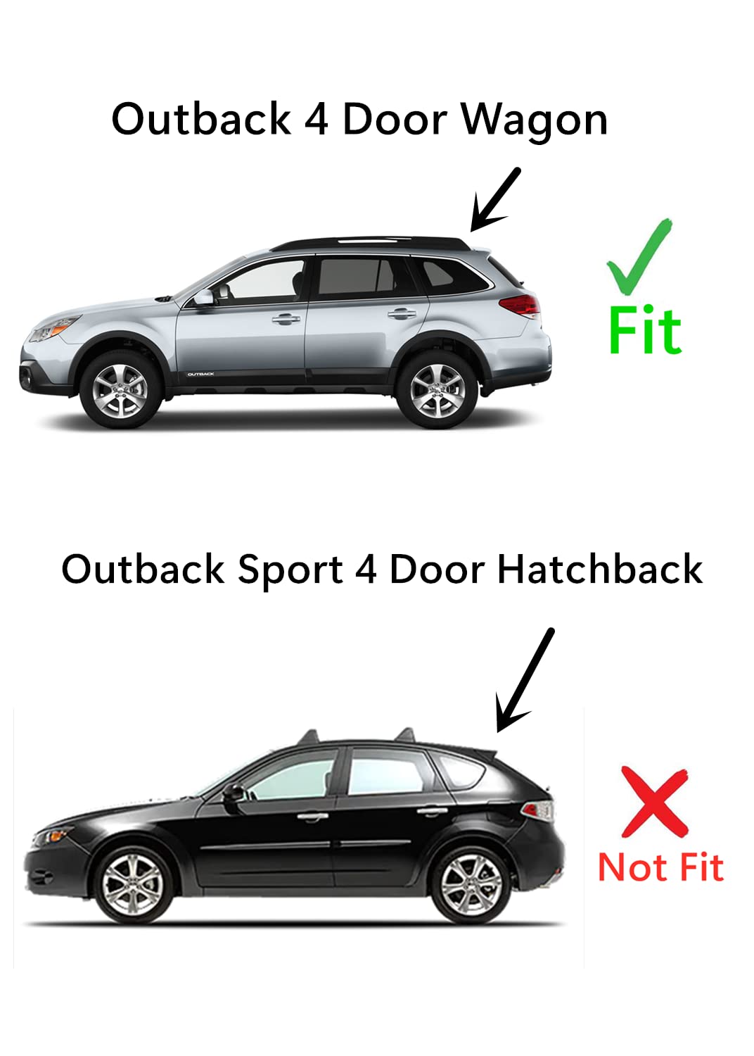 Factory Privacy Tinted Tempered Driver Left Side Rear Door Window Door Glass Compatible with Subaru Outback 4 Door Wagon 2010-2014 Models