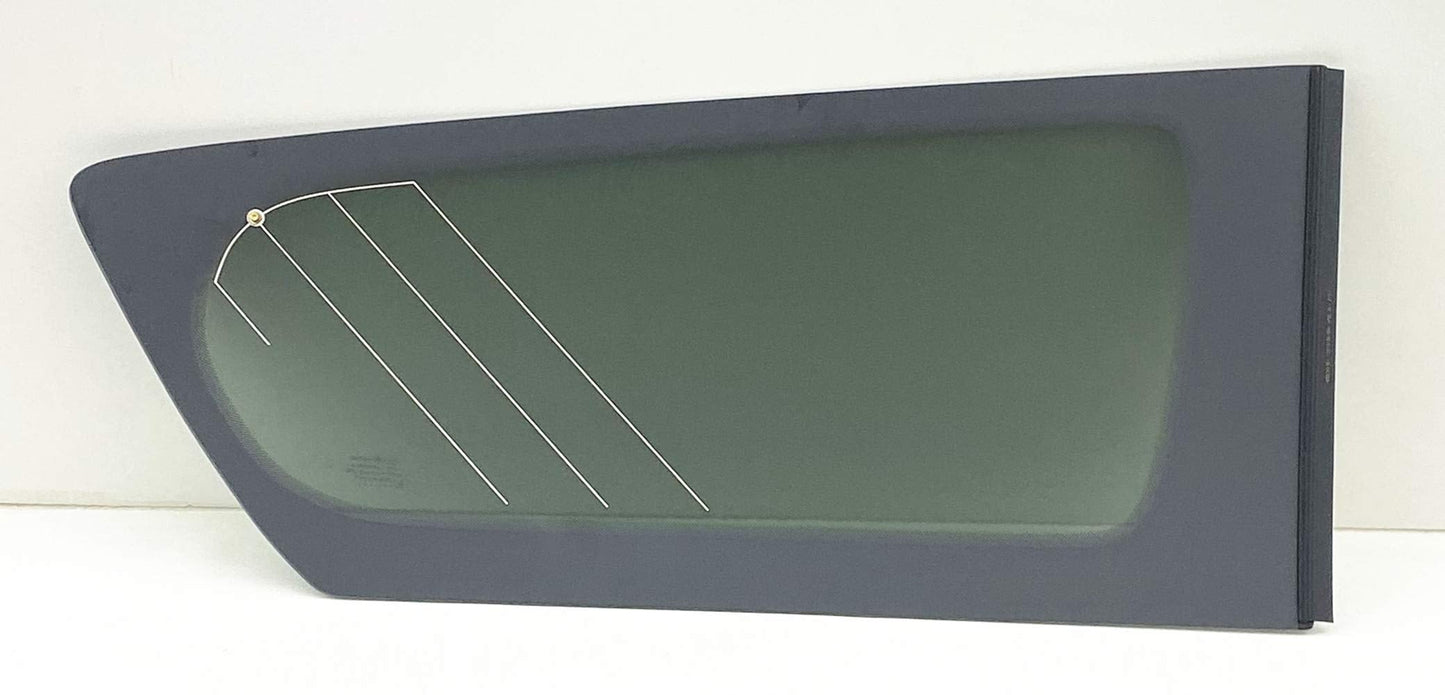 Driver Left Side Rear Quarter Window Quarter Glass W/ Antenna Style Compatible with Chrysler Pacifica / Voyager 2017-2025 Models