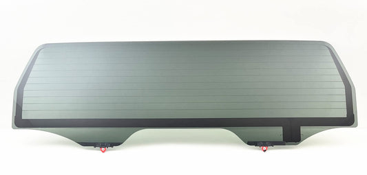 Power Drop Down Style Heated Back Window Back Glass Compatible with 2022-2025 Toyota Tundra Pickup 4 Door Crew Cab Models