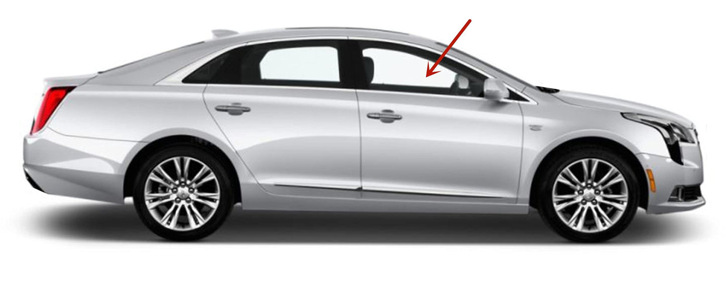 Laminated Passenger Right Side Front Door Window Door Glass Compatible with Cadillac XTS 2013-2019 Models