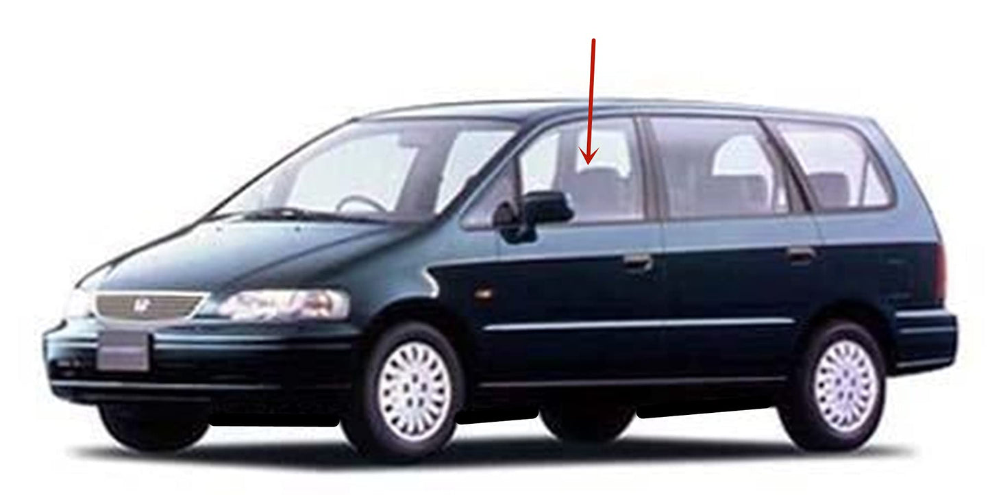 Driver Left Side Front Door Window Door Glass Compatible with Honda Odyssey/ Isuzu Oasis 1995-1999 Models
