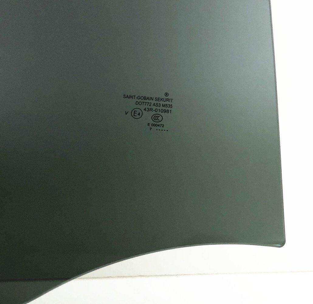 OEM Passenger Right Side Rear Door Window Door Glass Compatible with Jeep Compass MP 2017-2022 Models