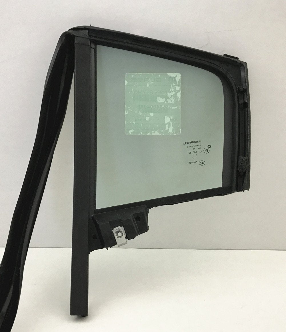 OEM Passenger Right Side Rear Vent Window Vent Glass Compatible with Dodge Charger 2011-2023 Models