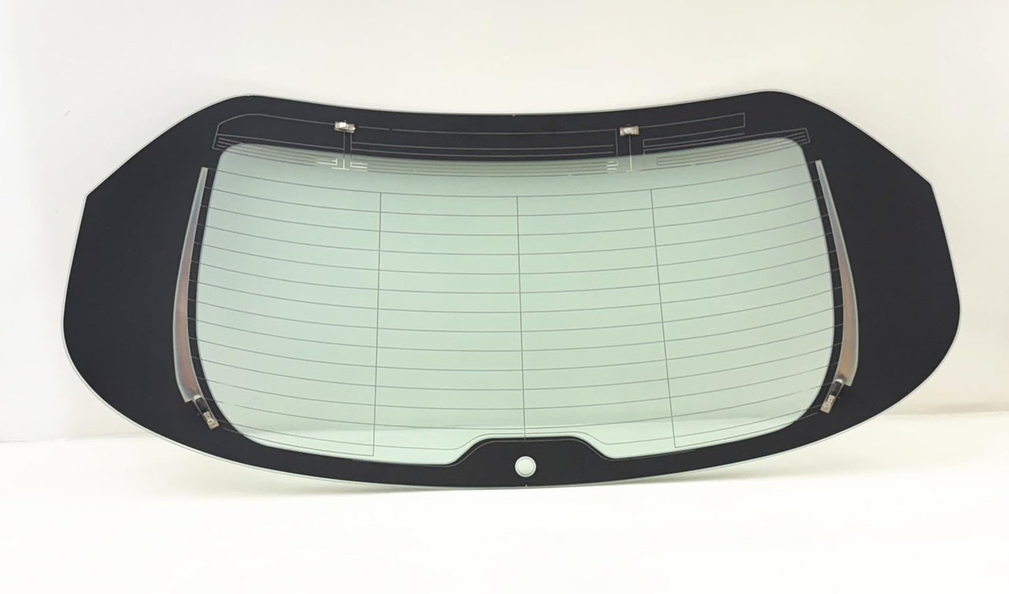 Tempered Heated Rear Back Window Back Glass Compatible with Mazda 3 4-Door Hatchback 2019-2025 Models