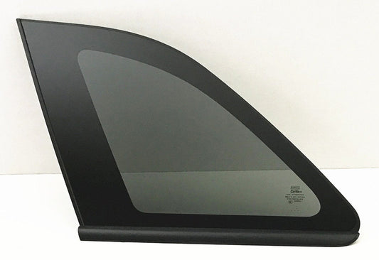 OE Black Frame Driver Left Side Quarter Window Quarter Glass Compatible with Ford Edge 2007-2014 Models