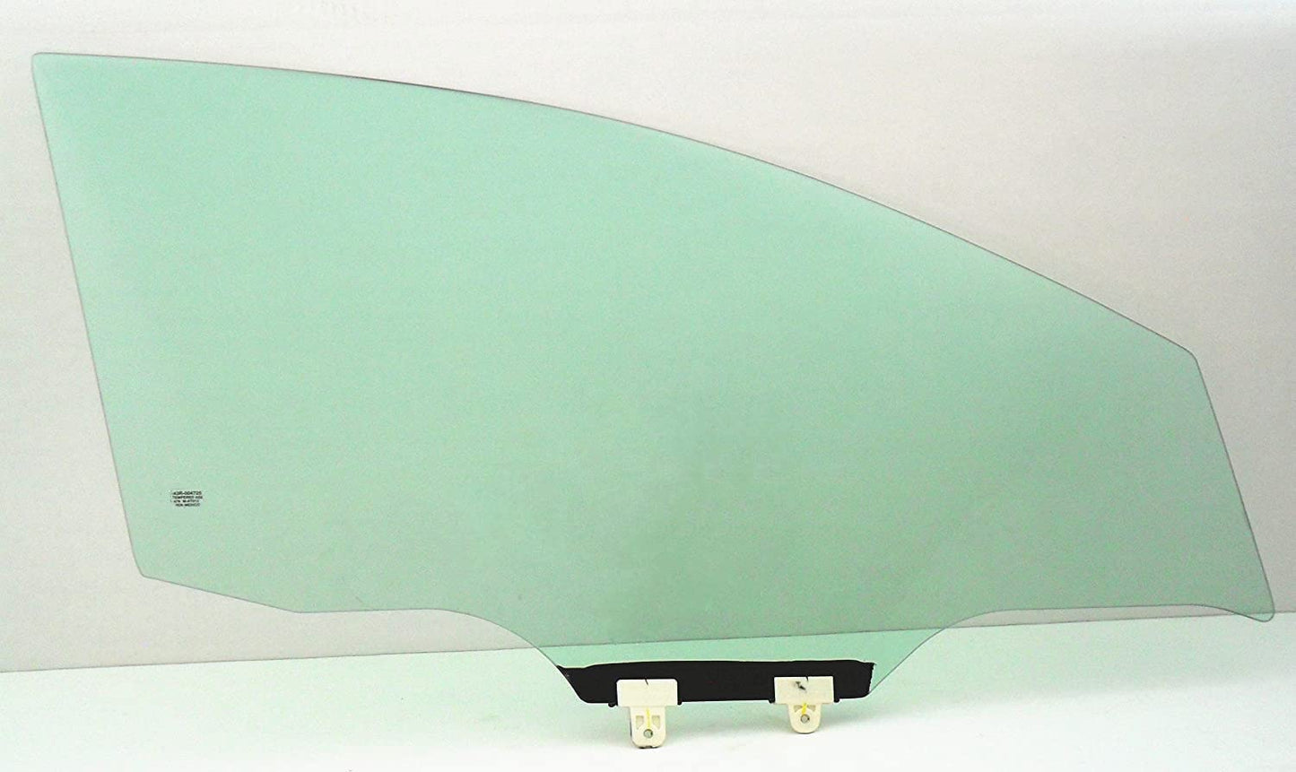 Passenger Right Side Front Door Window Door Glass Compatible with Nissan Sentra 4 Door Sedan 2013-2019 Models