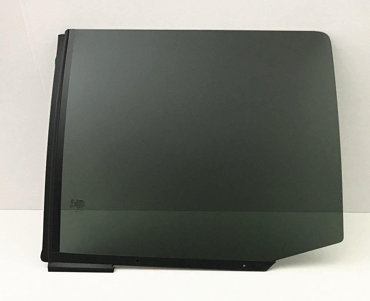 Driver Left Side Rear Door Window Door Glass Compatible with GMC Yukon 1995-2000 4 Door Models