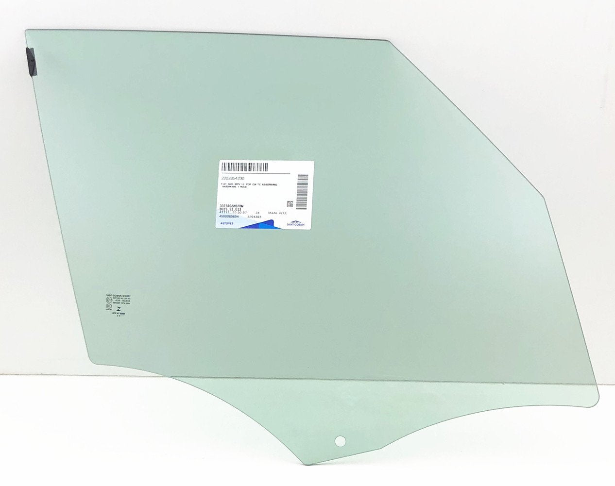 OEM Passenger Right Side Front Door Window Door Glass Compatible with Fiat/Chrysler 500L 2014-2021 Models