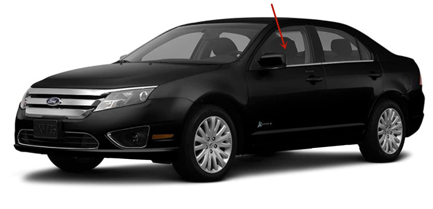 Driver Left Side Front Door Window Door Glass Compatible with Ford Fusion/Mercury Milan 2006-2012 Models